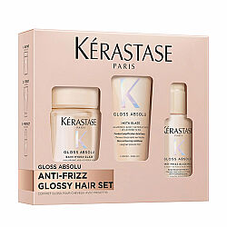 Kerastase Gloss Absolu Anti-Frizz Glossy Hair Set - 1