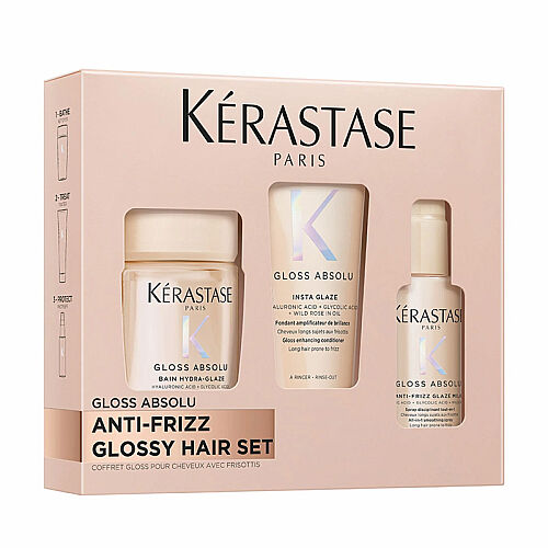 Kerastase Gloss Absolu Anti-Frizz Glossy Hair Set - Kerastase