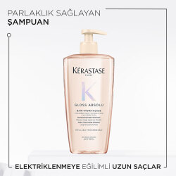 Kerastase Gloss Absolu Bain Hydra-Glaze Elektriklenme Şampuanı 500 ml - 3