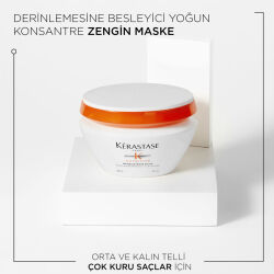 Kerastase Nutritive Masquintense Riche Kalın Telli Saçlar İçin Nemlendirici ve Besleyici Maske 200 ml - 2