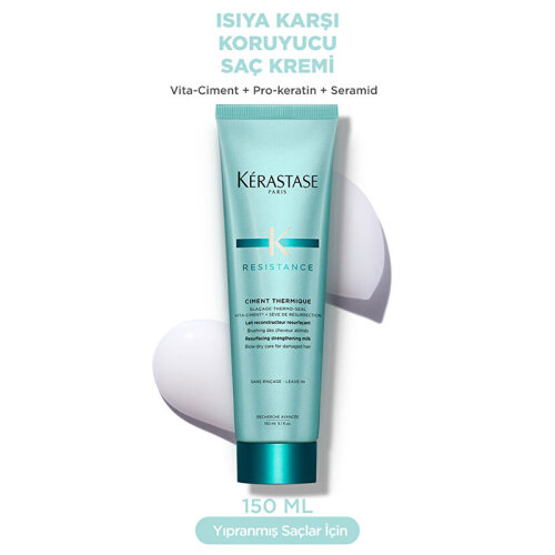 Kerastase Resistance Zayıf ve Yıpranmış Saçlar İçin Durulanmayan Saç Bakım Kremi 150 ml - Kerastase (1)