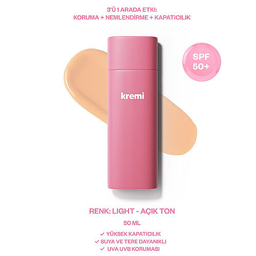 Kremi All IN One BB Cream 50 ml - Light - Kremi (1)