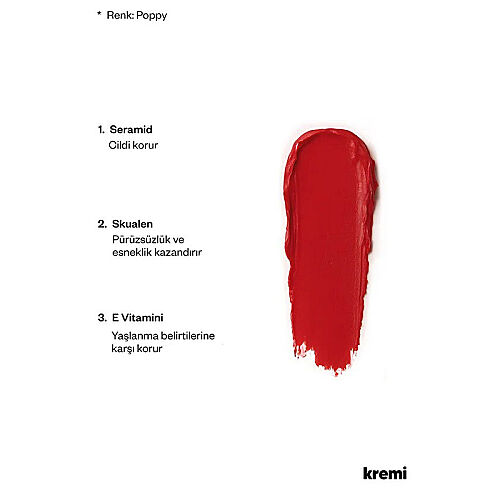 Kremi Kiss Blush Allık 10 gr - Poppy - 5