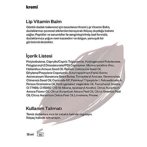 Kremi Lip Vitamin Balm 13 ml - Cherry Coke - 6