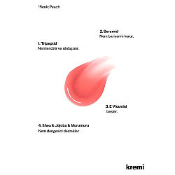 ​Kremi Lip Vitamin Balm 13 ml - Palm Peach - 3