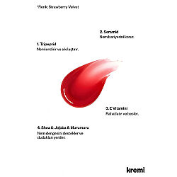 Kremi Lip Vitamin Balm 13 ml - Strawberry Velvet - 3
