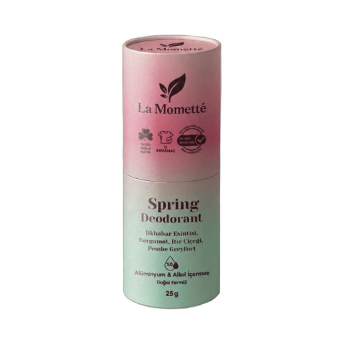 La Momette Spring Stick Doğal Deodorant 25 gr - La Momette