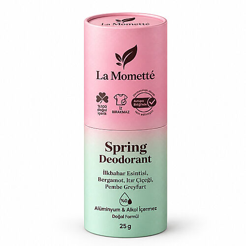 La Momette Spring Stick Doğal Deodorant 25 gr - La Momette