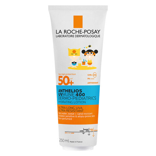 La Roche Posay - La Roche Posay Anthelios Dermo Pediatrics UVmune400 SPF50+ Hassas Ciltler Ve Çocuklar İçin Güneş Koruyucu Vücut Sütü 250 ml