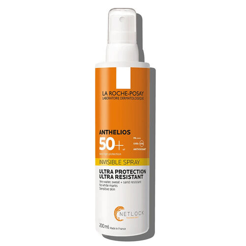 La Roche Posay - La Roche Posay Anthelios SPF50+ Invisible Yüksek Korumalı Vücut Güneş Kremi Spray 200 ml