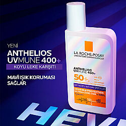La Roche Posay ANTHELIOS UVMune 400 Anti-Dark Spots Fluid SPF50+ Yüz Güneş Kremi 50 ml - 4