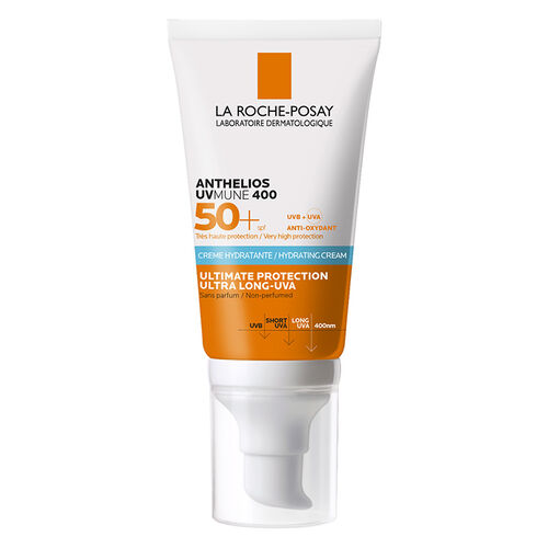 La Roche Posay - La Roche Posay Anthelios UVmune SPF+50 Hassas Ciltler İçin Yüksek Korumalı Yüz Güneş Kremi 50 ml