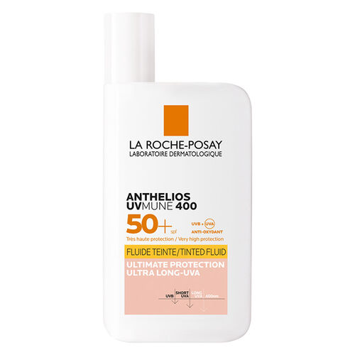 La Roche Posay Anthelios UVmune400 Invisible Fluid Tüm Cilt Tipleri İçin Renkli SPF50+ Yüz Güneş Kremi 50 ml (Promosyon Ürünü) - 1