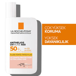 La Roche Posay Anthelios UVmune400 Invisible Fluid Tüm Cilt Tipleri İçin Renkli SPF50+ Yüz Güneş Kremi 50 ml (Promosyon Ürünü) - 4