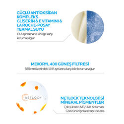 La Roche Posay Anthelios UVmune400 Invisible Fluid Tüm Cilt Tipleri İçin Renkli SPF50+ Yüz Güneş Kremi 50 ml (Promosyon Ürünü) - 5