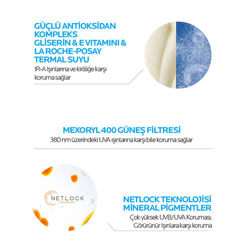 La Roche Posay Anthelios UVmune400 Invisible Fluid Tüm Cilt Tipleri İçin Renkli SPF50+ Yüz Güneş Kremi 50 ml (Promosyon Ürünü) - 5