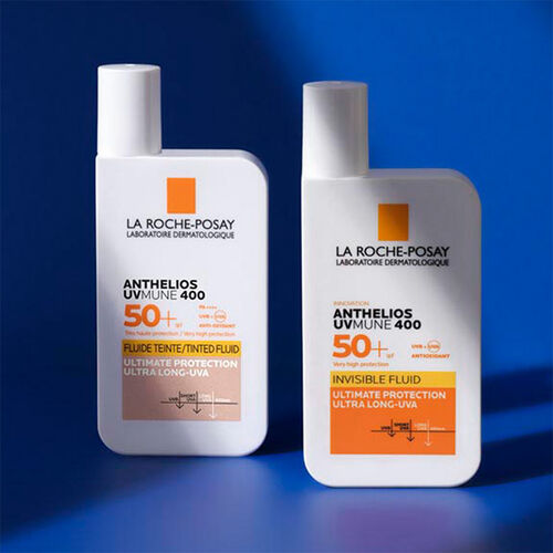 La Roche Posay Anthelios UVmune400 Invisible Fluid Tüm Cilt Tipleri İçin Renkli SPF50+ Yüz Güneş Kremi 50 ml (Promosyon Ürünü) - 6