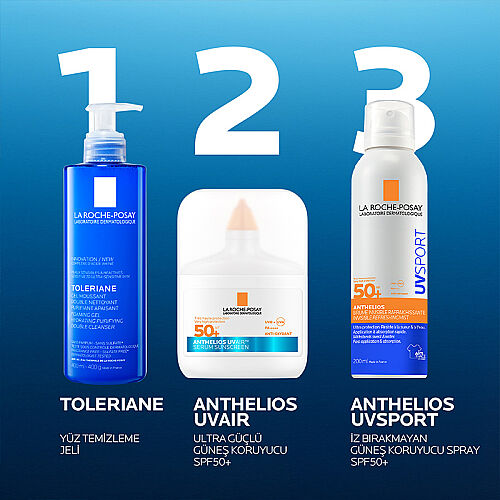 La Roche Posay Anthelios UVSPORT SPF50+ Güçlü Güneş Koruyucu Sprey 200 ml - 7