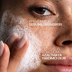 La Roche Posay Effaclar Jel Yağlı Ve Akneye Eğilimli Ciltler için Yüz Temizleme Jeli 400 ml - 4