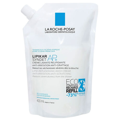 La Roche Posay Kuru Ciltler İçin Lipikar Syndet Ap+ Vücut Yıkama Jeli 400 ml - Refill - La Roche Posay