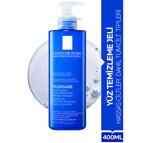 La Roche Posay Toleriane Tüm Ciltler İçin Temizleme Jeli 400 ml - La Roche Posay (1)