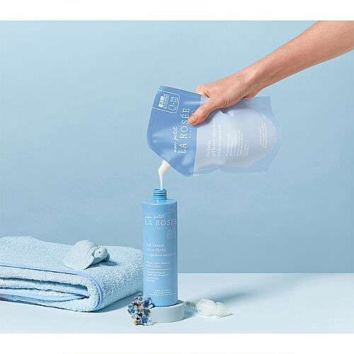 La Rosee Paris MPLR Bio Bitkisel Gliserin İçeren Ultra Hassas Temizleme Jeli Refill 800 ml - 4