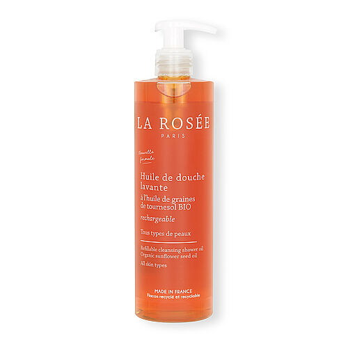 La Rosee Paris Organik Ayçiçek Çekirdeği Yağlı Temizleyici Duş Yağı 400 ml - La Rosee Paris