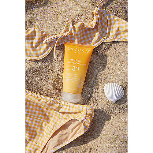 La Rosee Paris Organik Kayısı Yağlı SPF 30 Yüksek Korumalı Güneş Koruyucu Süt 150 ml - La Rosee Paris (1)