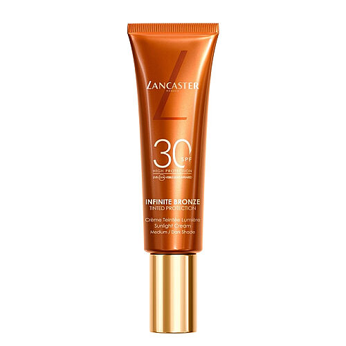 Lancaster Infinite Bronze Spf 30 Renkli Güneş Koruyucu Medium Dark Ton 50 ml - Lancaster