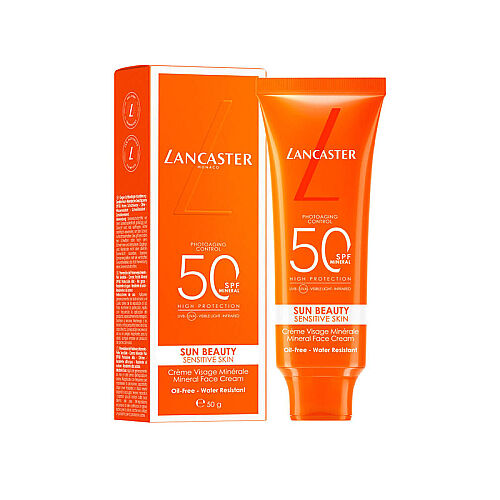 Lancaster Sun Beauty Sensitive Mineral Face Cream SPF50 50ml - Lancaster (1)