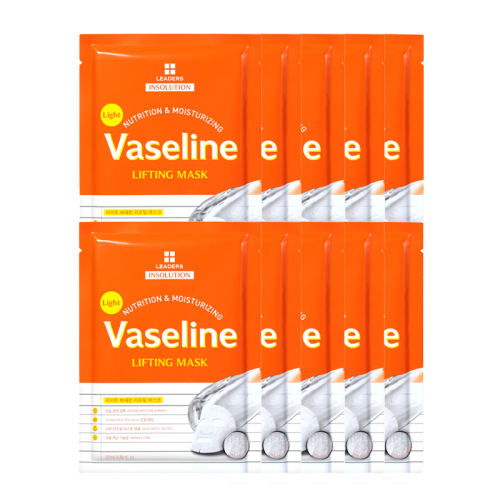 Leaders Insolution Light Vaseline Sıkılaştırıcı Maske 10 Adet - 1