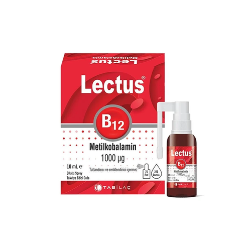 Lectus B12 Dilaltı Sprey 1000mg 10 ml - 1