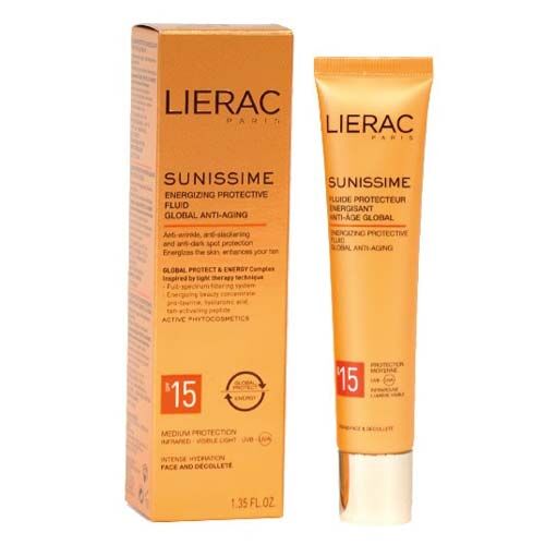 Lierac Sunissime Energizing Protective Fluid Spf15 40ml - Lierac