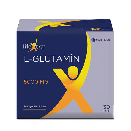 LifeXtra L-Glutamin Takviye Edici Gıda 30 Saşe - 1