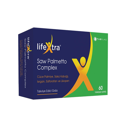 LifeXtra Saw Palmetto Complex 60 Kapsül - 1