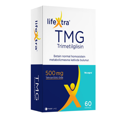 Lifextra Tmg Trimetilglisin 60 Kapsül İçeren Takviye Edici Gıda - 1