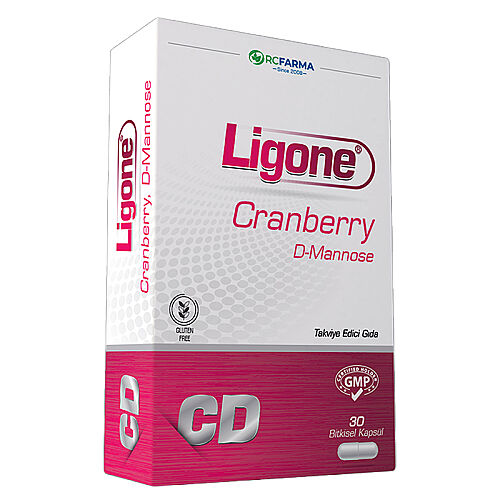 Ligone Cranberry D-Mannose Takviye Edici Gıda 30 Kapsül - RC Farma