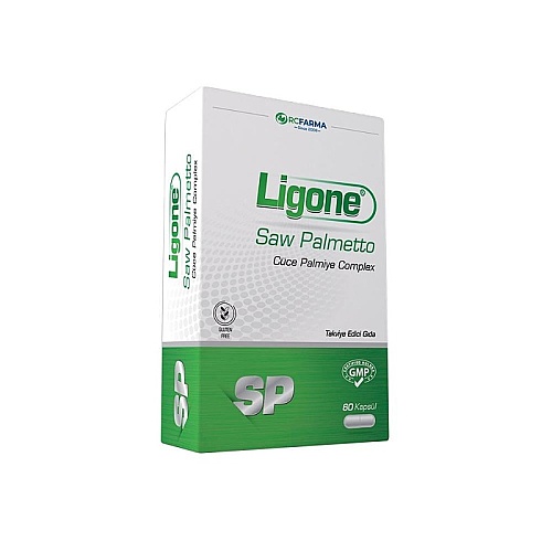 Ligone Saw Palmetto Takviye Edici Gıda 60 Kapsül - RC Farma