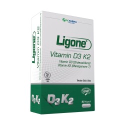 Ligone Vitamin D3K2 Takviye Edici Gıda 120 Kapsül - 2