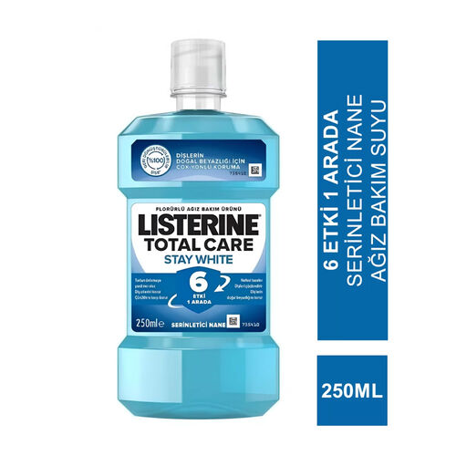 Listerine Total Care Stay White Ağız Gargarası 250 ml - Listerine (1)