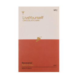 LiveYourself Resveratrol Chocolate Bar 40 g - 1