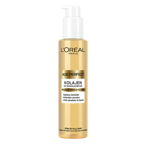 Loreal Paris Age Perfect Kolajen Besleyici Temizleyici Krem 150 ml - 1