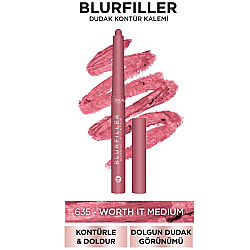 Loreal Paris Blurfiller 635 Worth It Medium Dudak Kontür Kalemi - 3