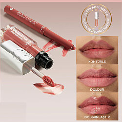 Loreal Paris Blurfiller 635 Worth It Medium Dudak Kontür Kalemi - 8