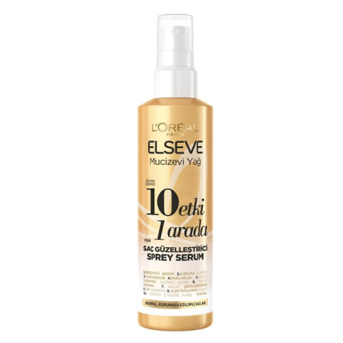 Loreal Paris Elseve Mucizevi Yağ Saç Güzelleştirici Sprey Serum 150 ml - 1