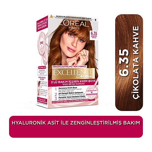 Loreal Paris Excellence Creme Çikolata Kahve 6.35 Saç Boyası - 3
