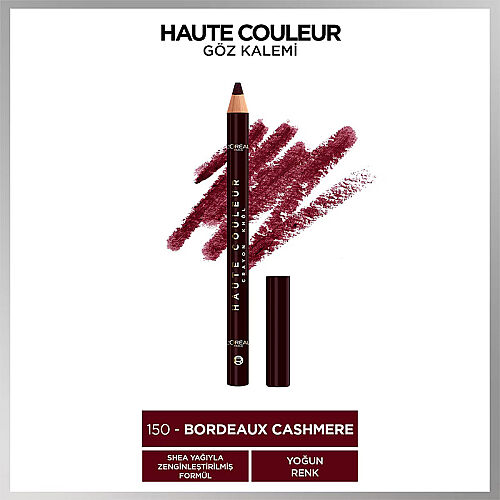 Loreal Paris Haute Couleur Göz Kalemi - 150 Bordeaux Cashmere - 3