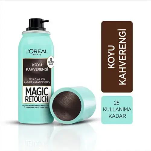 Loreal Paris Magic Retouch Sprey 75ml - Koyu Kahverengi - 2