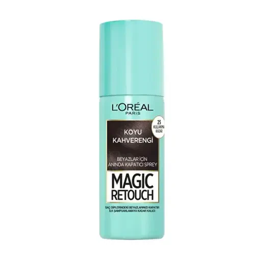 Loreal Paris Magic Retouch Sprey 75ml - Koyu Kahverengi - 1
