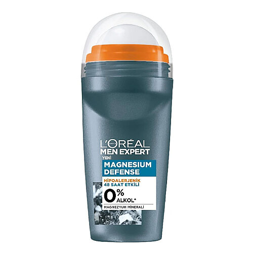 Loreal Paris Men Expert Magnesium Defense Roll On 50 ml - Loreal Paris